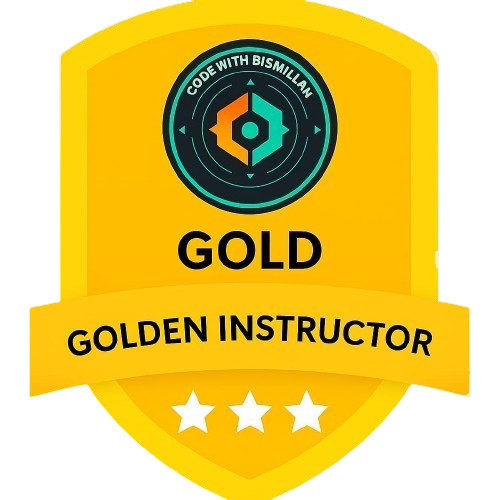 Gold Instructor Badge